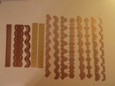 Spellbinders fancy edges dies assorted lot of 13