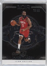 2019-20 Panini Noir Icon Edition /99 James Harden #80 2r7