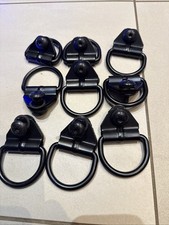 NEW RENAULT MASTER BOXER 9x LASHING D FLOOR TIE DOWN D RING, BOLTS etc.