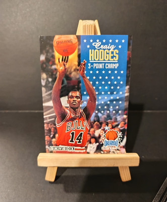 SkyBox 1992-93 Craig Hodges Chicago Bulls 3-Point Champ Card #309