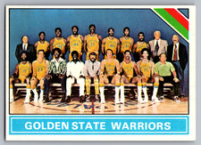 1975-76 Topps #209 Golden State Warriors Team Checklist W/Rick Barry