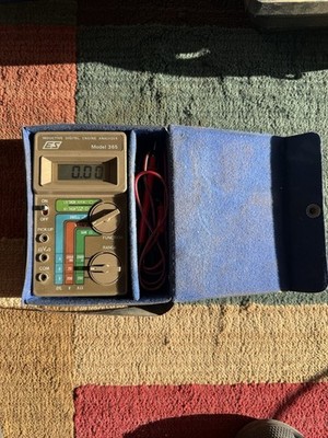 Electronic Specialties VTG Digital Multimeter Engine Analyzer w/ Carrying Case