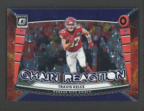 2025 Donruss Optic Travis Kelce Purple Stars (RAW)