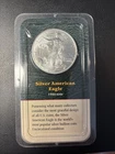 2000 American Silver Eagle 1oz . Silver Gem BU in Littleton Package Rev Toning