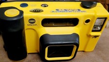 Vintage Minolta Weathermatic Weatherproof 35mm Film Camera Parts/Repair 