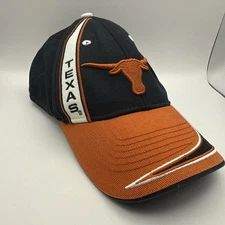 Texas Longhorns Youth Hat Drew Pearson Marketing Vintage Black Orange Cap