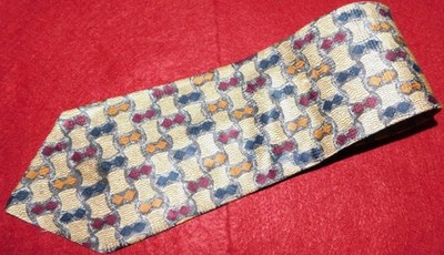 ROBERT TALBOTT BEST OF CLASS YELLOW/RED/GREY GEOMETRIC EXTRA LONG TIE - TIES..