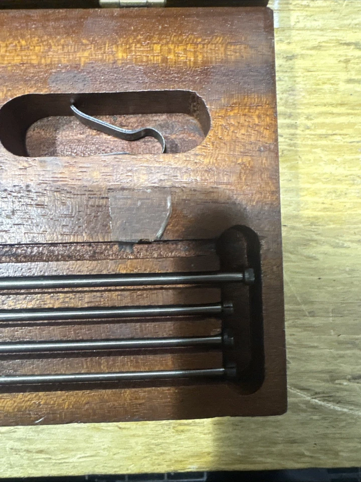 Lufkin 513 深度千分尺 0-6 英寸复古 — 第 4/4 张图片