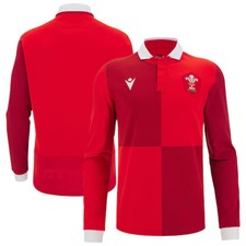 Wales Rugby Home Classic Long Sleeve Jersey - 2025/26