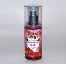 PUMPKIN APPLE Bath & Body Works Fine Fragrance Mist 2.5 oz Travel Size - NEW HTF