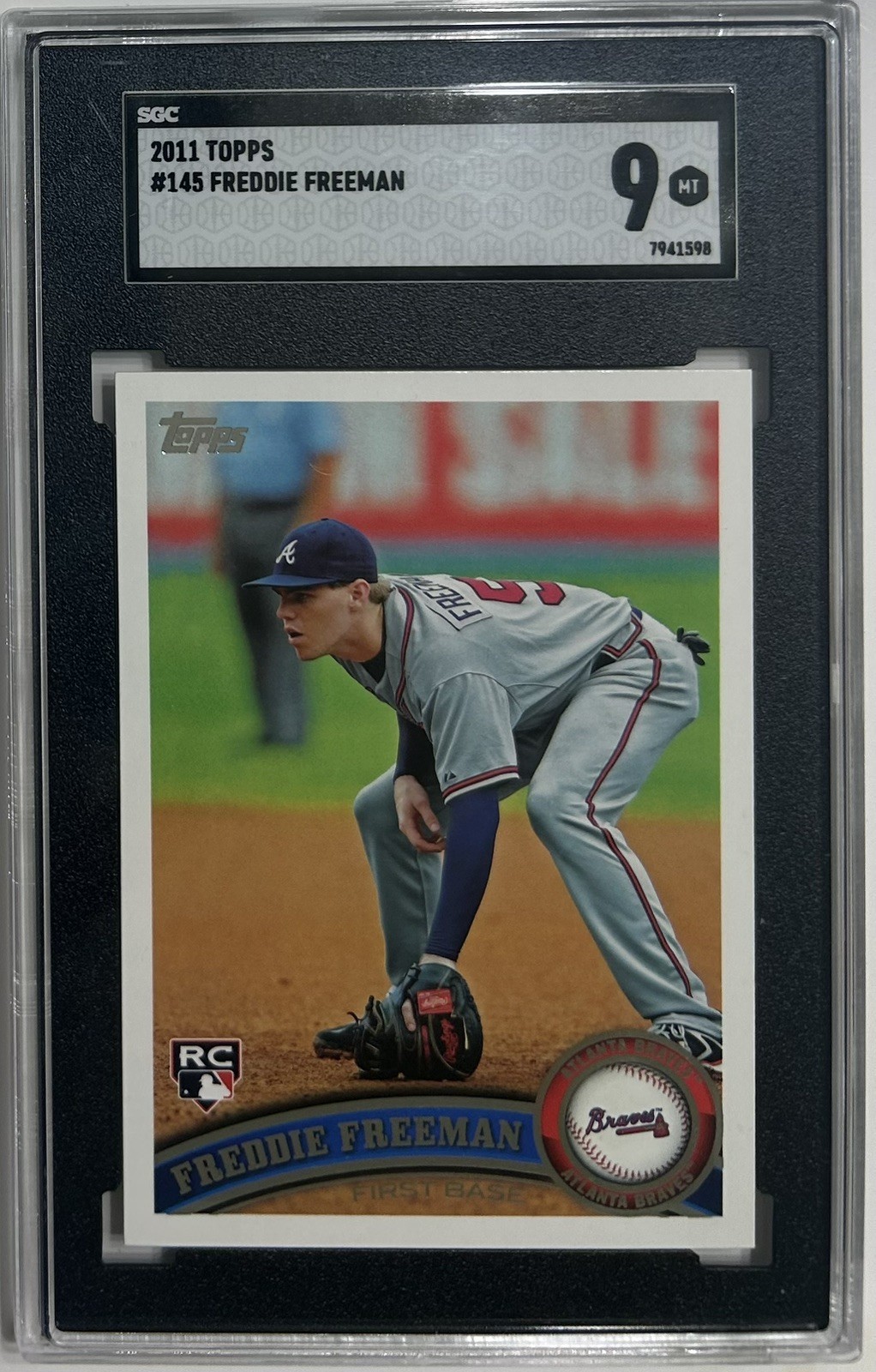 2011 Topps - Freddie Freeman #145 (RC) SGC 9