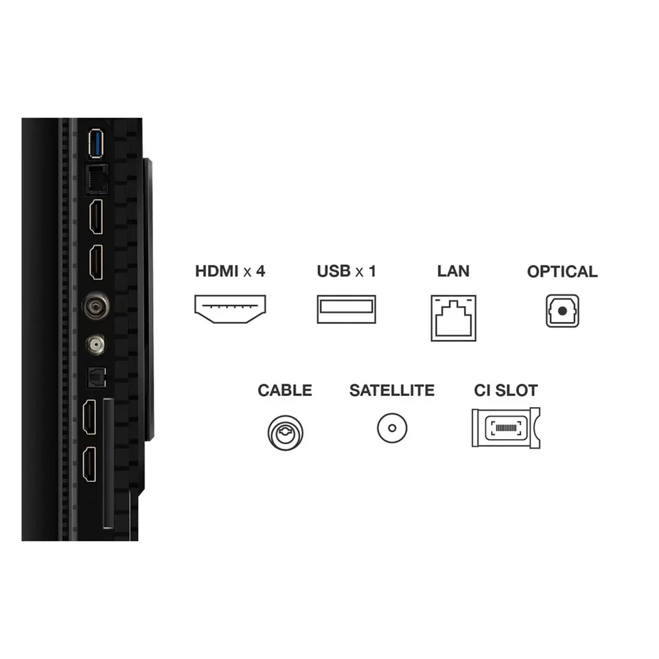 TCL 55P8K-UK 55 Inch QLED TV - 5 YR WARRANTY - SALE!!! - Image 3 of 4