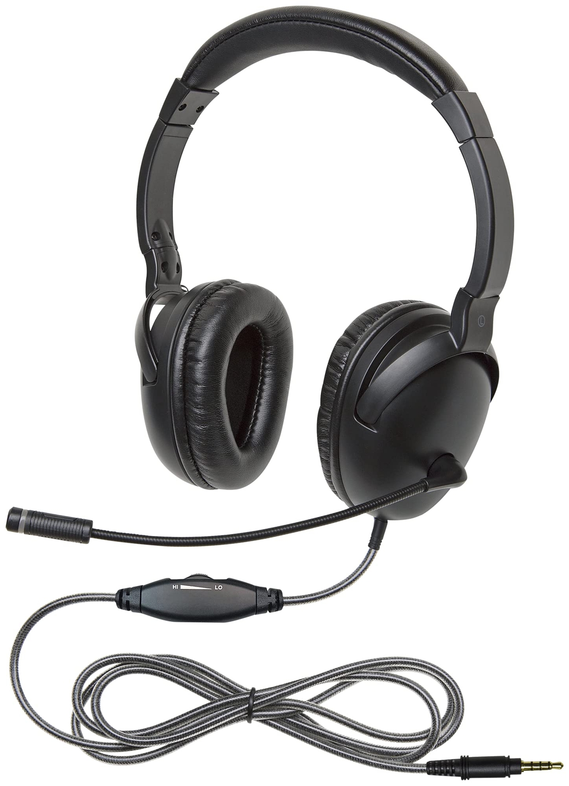 1017MT NeoTech Plus Headset with Gooseneck Microphone, 3.5mm Plug