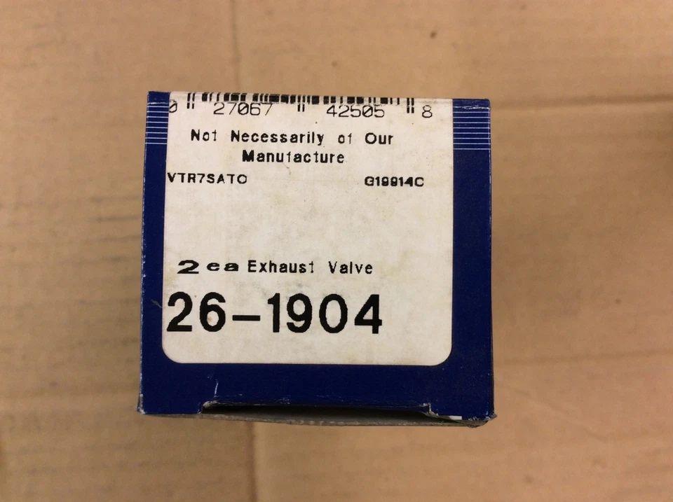 Válvula de escape motor Clevite 26-1904 nueva Foto 2 de 3