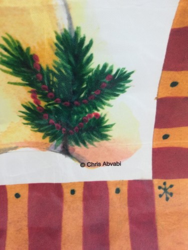 Snowman Winter Garden Flag 24"x36" VGC - Picture 4 of 4