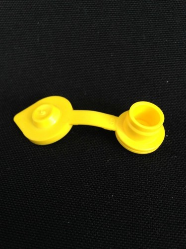 X6 - Yellow Vent Caps Gas Fuel Can Midwest Blitz Wedco Briggs Scepter HEAVY DUTY - Picture 10 of 12