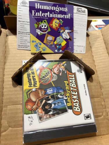 Videojuego deportivo de baloncesto para patio trasero PC CD-ROM Windows/Mac con caja - Imagen 3 de 3