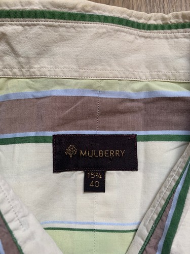 mulberry Shirt Size Medium Mens - Picture 6 of 12