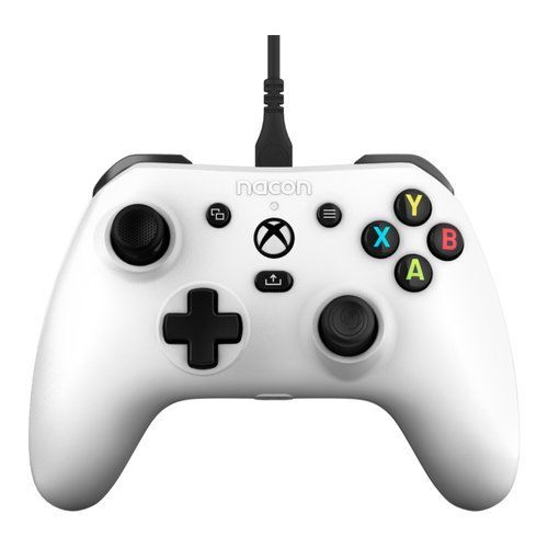 Nacon Gamepad Evol X Wired Bianco Per Xbox Series X|S E PC - Cavo USB Incluso