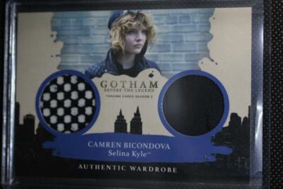 Gotham Season 2 DM7 of Camren Bicondova as Selina Kyle Wardrobe Costume Card