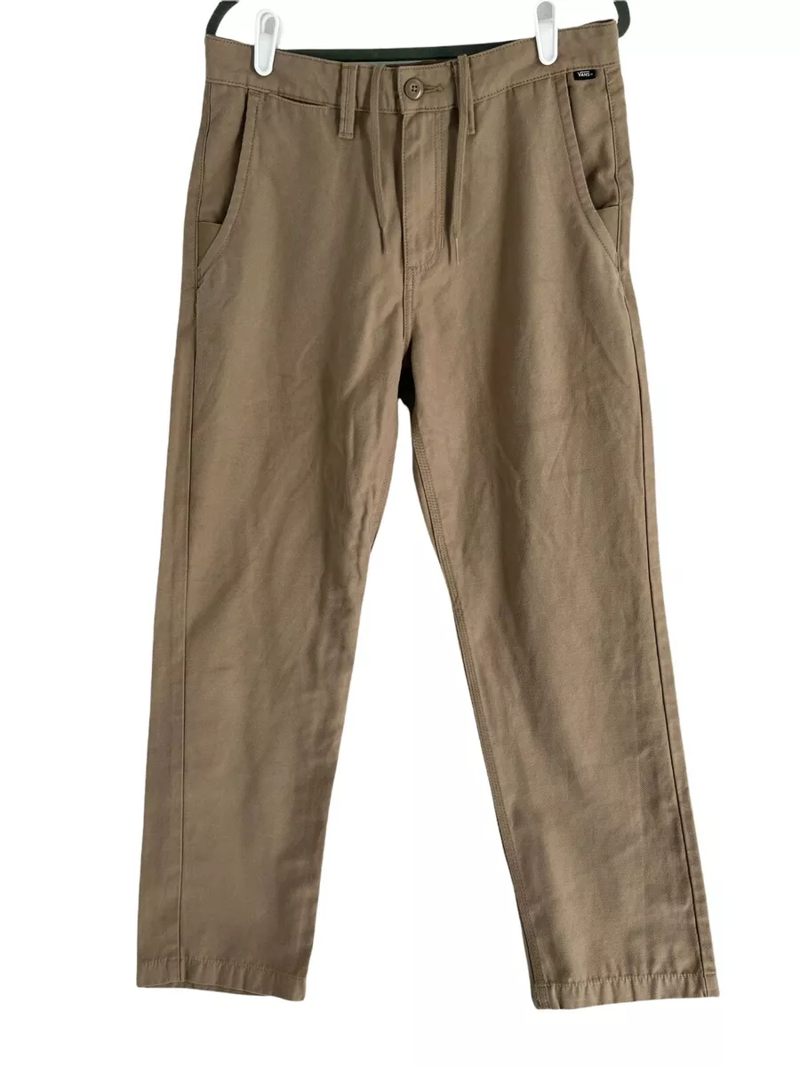 Vans pants mens Brown deals