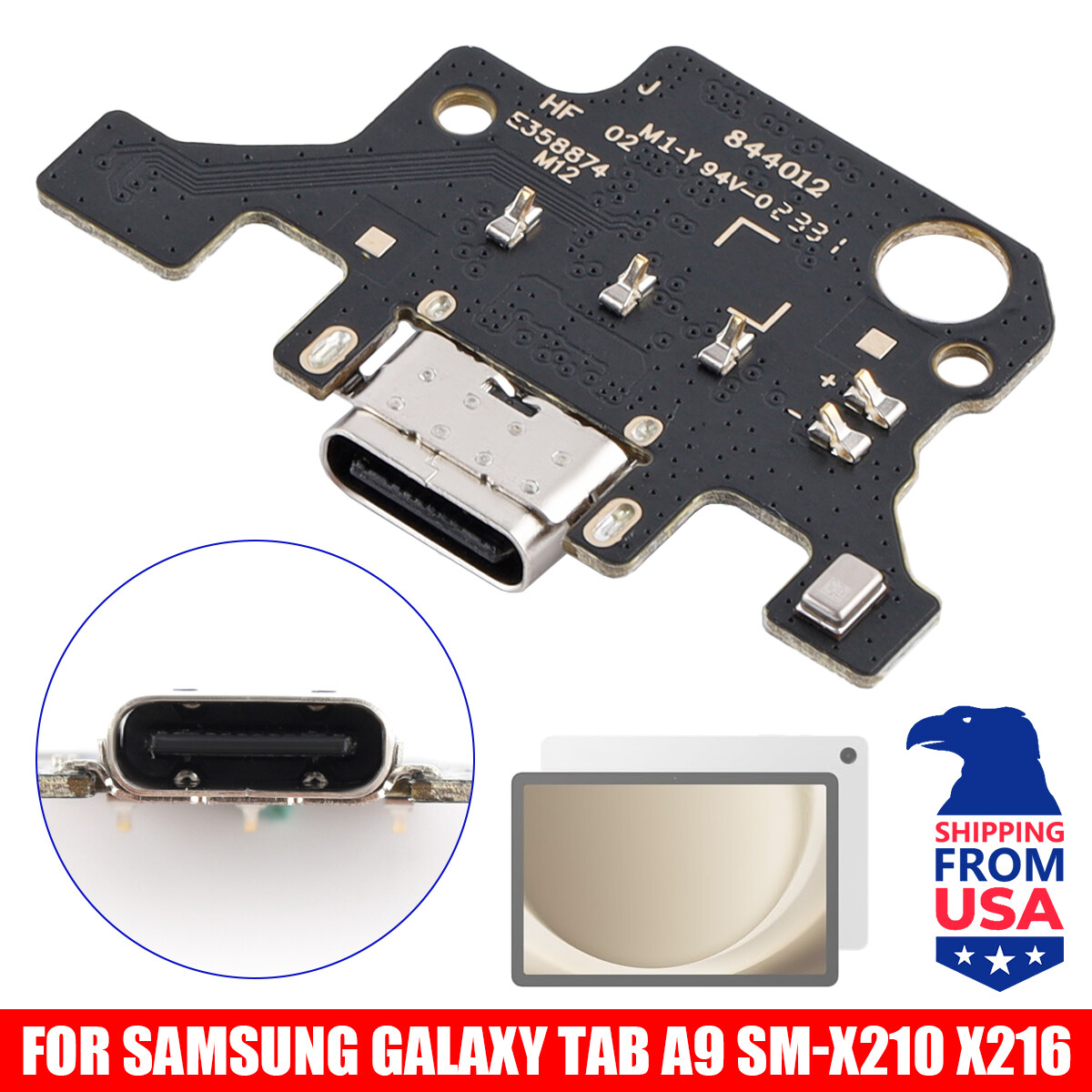 For Samsung Galaxy Tab A9+Original USB Charger Charging Port Board