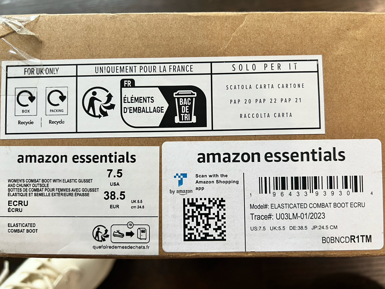 Amazon Essentials Women's Rubberized Combat Boot … - image 8