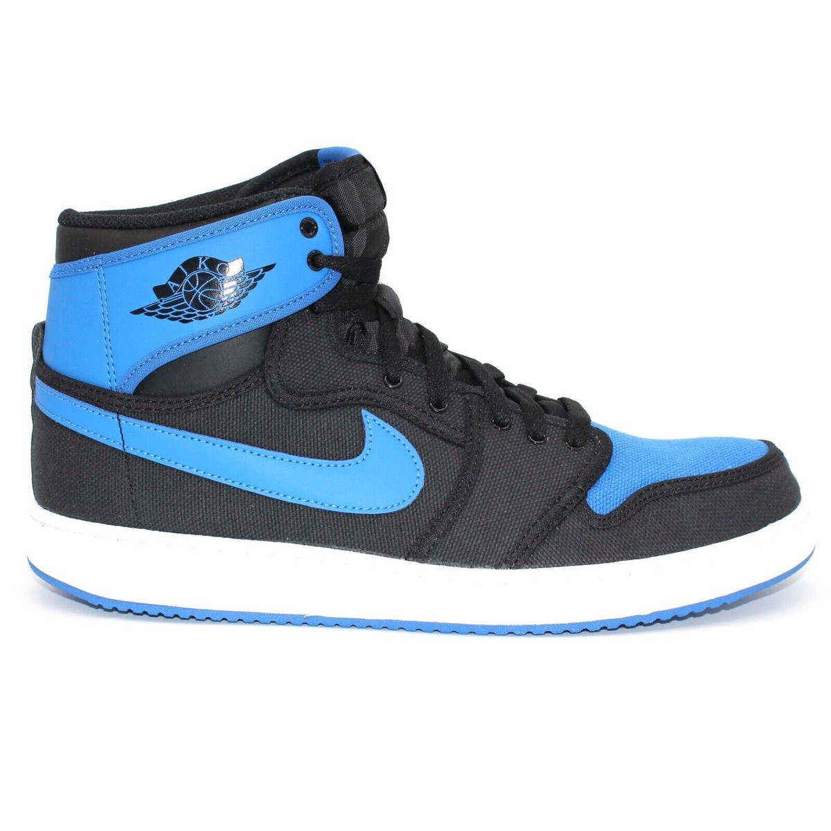 Nike Air Jordan Retro 1 I AJKO Knockout Canvas Royal Blue Black SZ