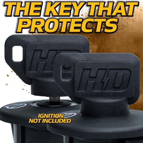 (2 Pk) Ignition Key Fits John Deere D100 D105 D110 D120 D125 D130 D140 D150 D155 - Picture 4 of 4