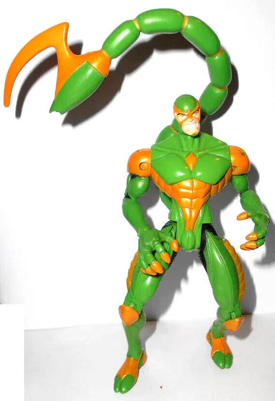 当時物！MARVEL UNIVERSE SCORPION マーヴェルフィギュア Spider-man The Animated series 1997 ULTIMATE SCORPION
