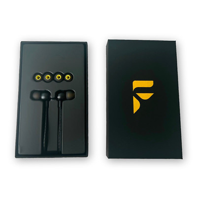 Fxtec In-Ear Ohrhörer - kabelgebunden mit eingebautem Mikrofon - 4 Ersatz Ohrstöpsel