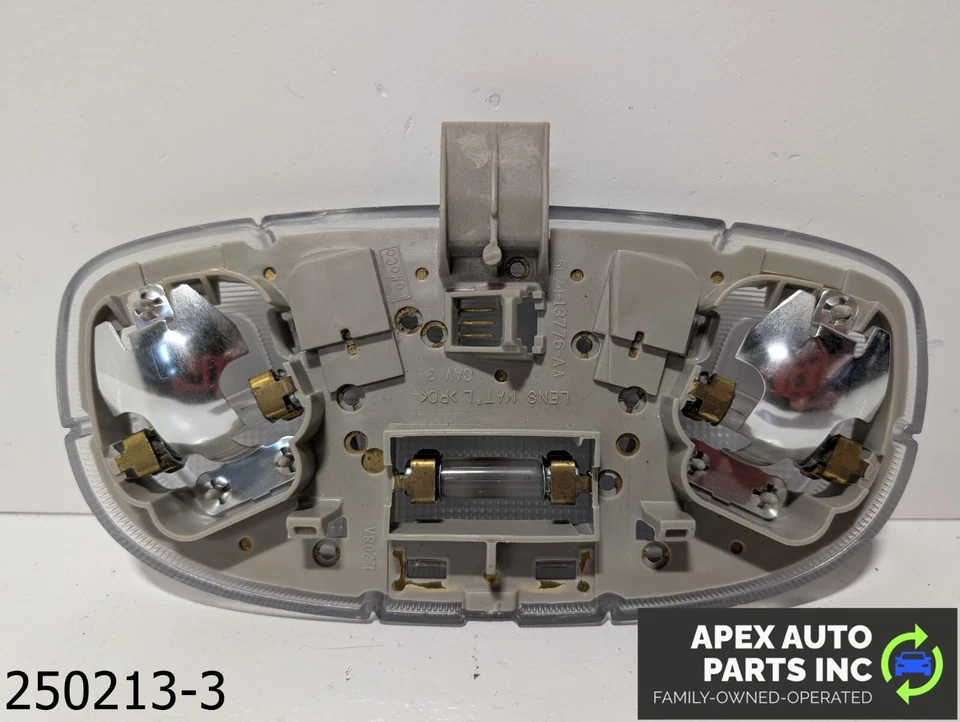 OEM 2005-2007 Lincoln Zephyr techo superior domo luz lámpara cubierta transparente lente Foto 4 de 4