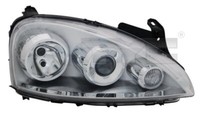 TYC Scheinwerfer Ohne Elektromotor Rechts (20-0423-15-2) FüR Opel Corsa C Combo