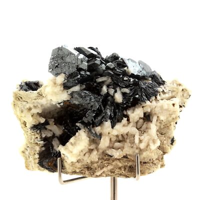 Stones And Minerals. Hematite + Albite. 516.5 Ct. Binn Valley, Wallis (Valais)