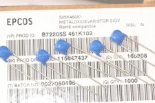 S05K460 EPCOS Varistor B72205S461K102 750V 400A DISC 5MM [ 5 pcs ]