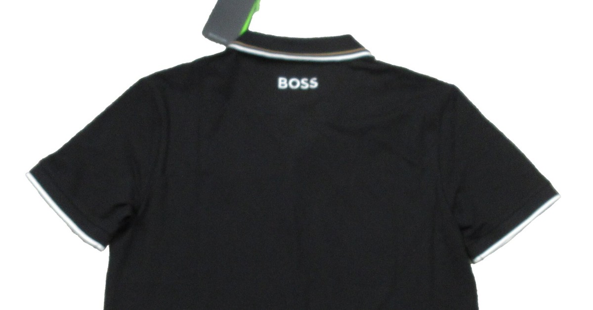 Boss Hugo Boss Men's Black Paddy Pro Regular Fit Stretch