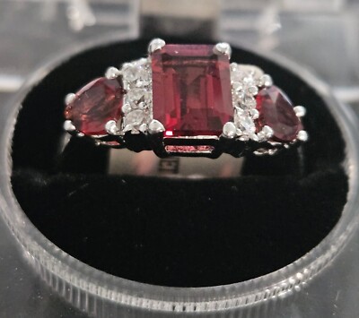Beautiful Rubies And Dimonds Ring