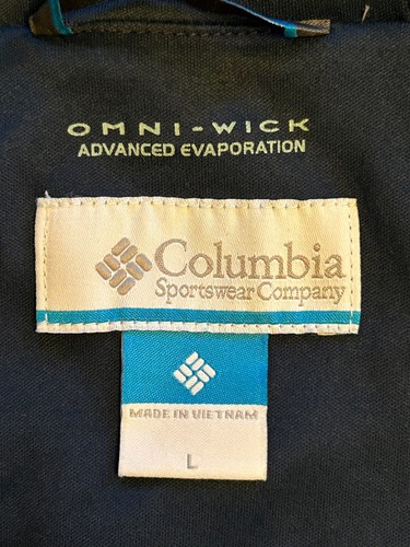 Columbia "Whitetail Trail" Omni-Wick Rain Wind Resistant Jacket - Youth Size L - Picture 3 of 9