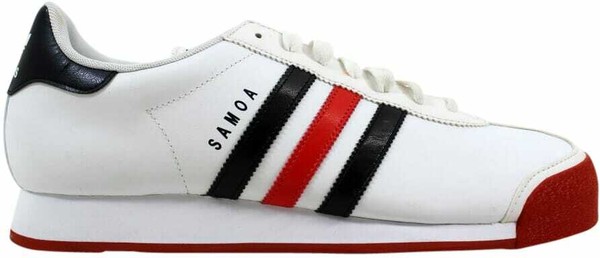 black red adidas samoa