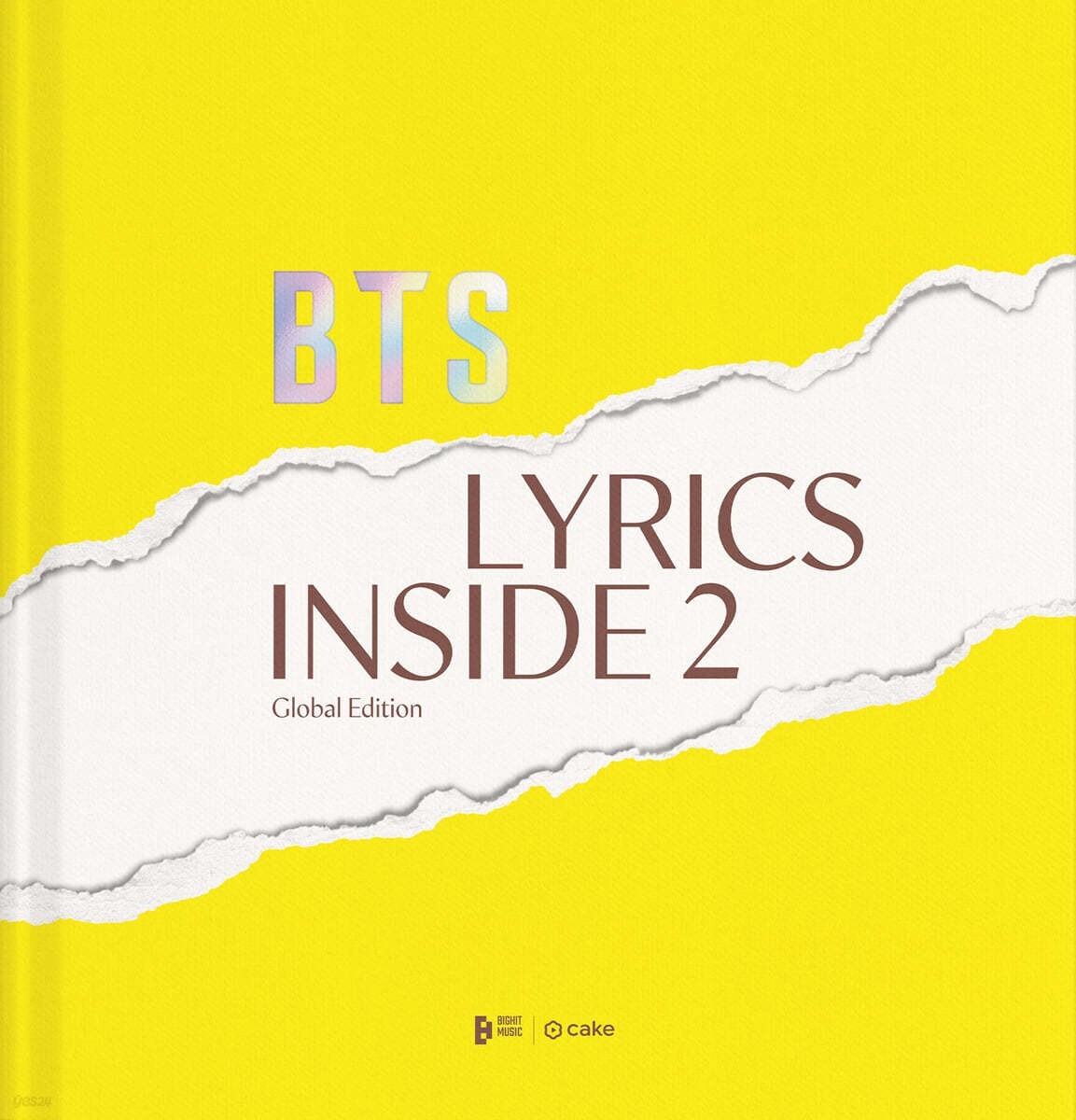 BTS Lyrics Inside 2 Global Edition BTS Collectible Book w/ I NEED