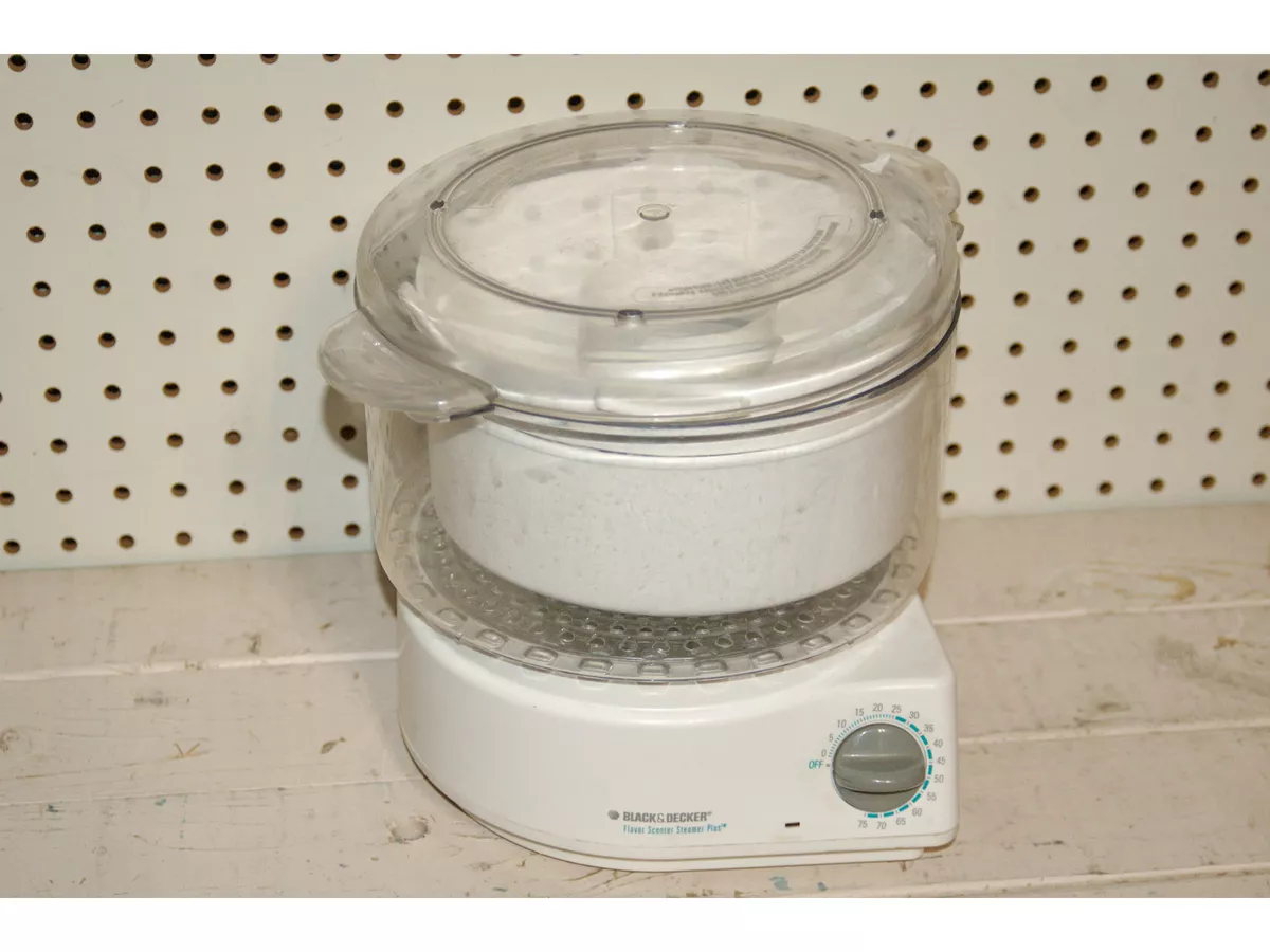Black and decker hs800 handy steamer plus food sale steamer and rice cooker