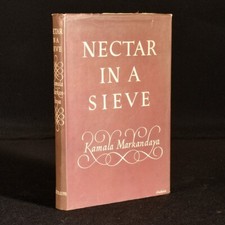 1954 Nectar in the Sieve Kamala Markandaya First Edition Dust Wrapper