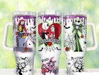 Movies Characters Halloween Jack & Sally 40oz Tumbler Travel Mug Insulated