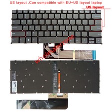 New Gray US Backlit Keyboard For Lenovo Yoga Slim 7-14ARE05 7-14IIL05 7-14ITL05