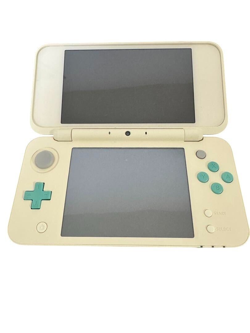 NINTENDO New 2DS LL XL Animal Crossing Console Green White NINTENDO New 2DS LL XL Animal Crossing Console Green White