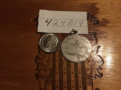 Vintage Sterling Silver 925 Charm Sweet Hearts