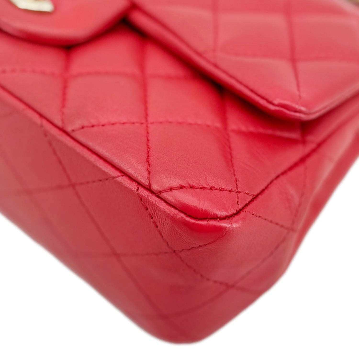 CHANEL Classic Rectangular Flap Mini Quilted Leat… - image 8