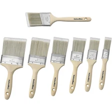 ValueMax 7PCS Paint Brushes for Walls Stain Brush Set for Painting Furniture New
