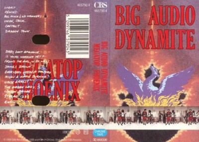 BIG AUDIO DYNAMITE - Megatop Phoenix MC Kassette Neu und versiegelt