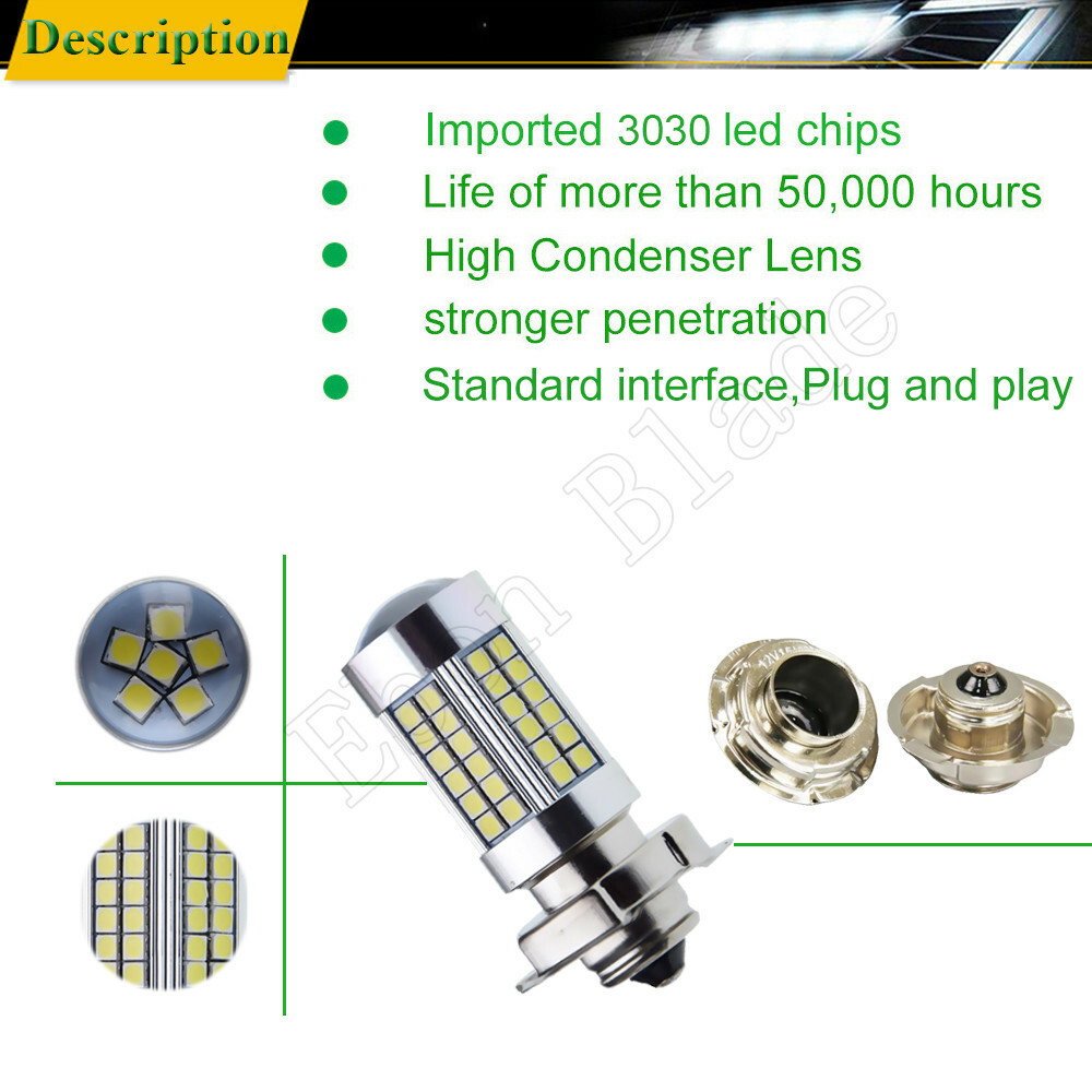 1 Pz 6 V 6 Volt AC P26S HA CONDOTTO LA Lampadina Moto Faro 3030 30 SMD Motobike Moto Luce 6000 K Scooter Ciclomotore ATV UTV Lampada Frontale - Foto 14